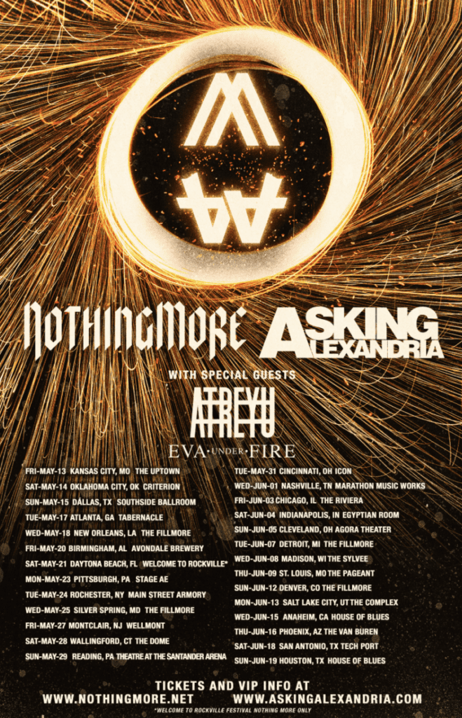 Nothing More Asking Alexandria Tour