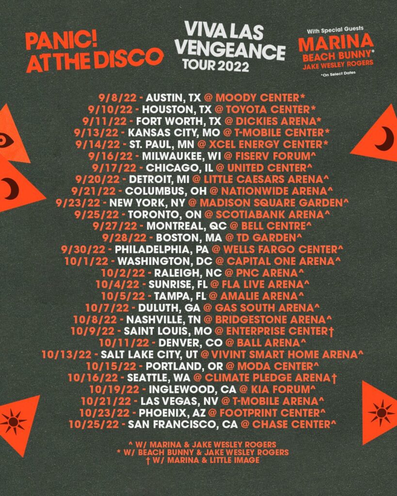 Panic! At The Disco Announce 'Viva Las Vengeance' Album + Tour