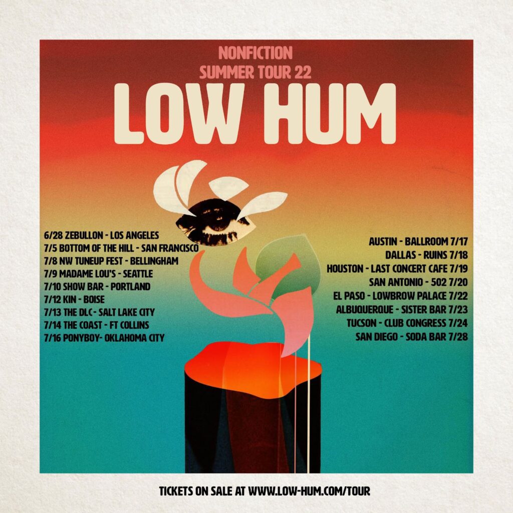 Low Hum Nonfiction tour